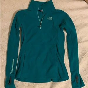 north face quarter zip jacket